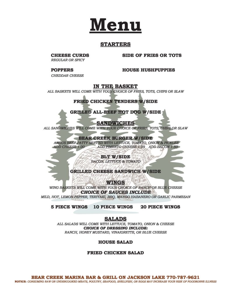 BEAR CREEK MENU 2022 No Prices 1 scaled