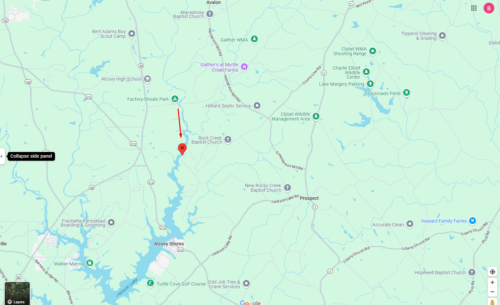 Directions to Bear Creek Marina on Jackson Lake